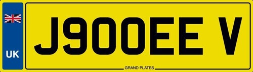 Joseph car reg - car, j900