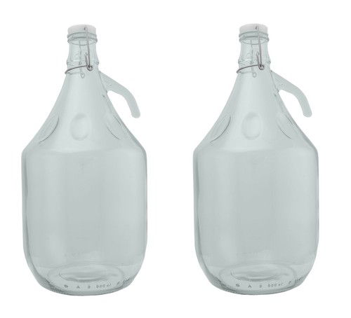 Gallon glass demijohn - gallon, 5l