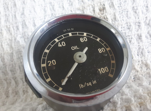 Moto meter oil pressure gauge - moto,