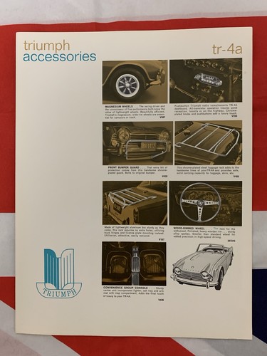 Triumph 1965 accessories - triumph,