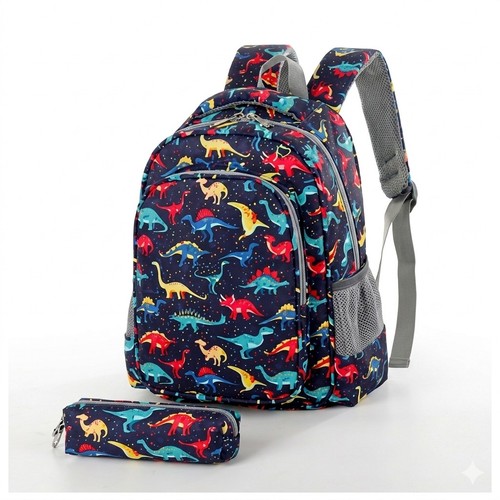 Dinosaur backpack school bag - dinosaur,
