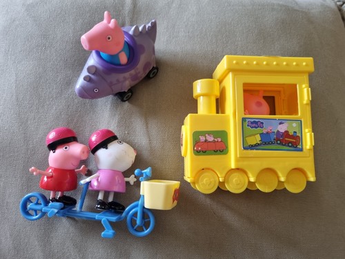 Peppa pig figures bundle - peppa,