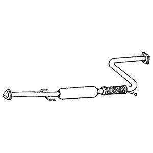 Klarius centre pipe silencer - klarius,