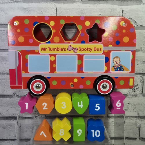 Tumble wooden bus - wooden,