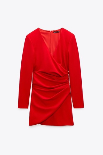 Bnwt zara draped mini - zara,