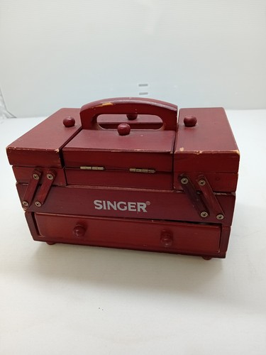 Singer sewing box accordion - singer,