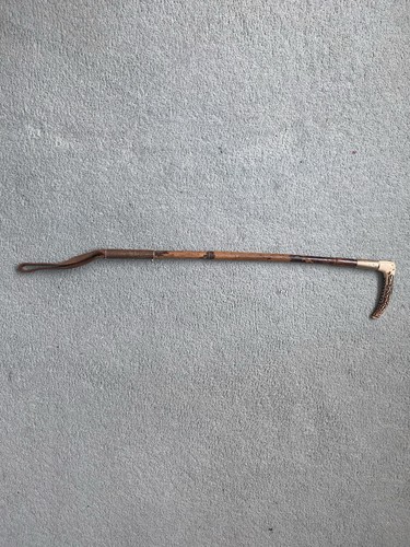Antique bamboo and antler - antique,