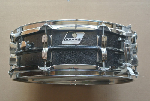 Vintage ludwig 5x14 black - ludwig,