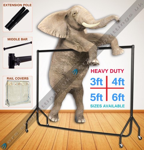 Heavy duty garment rail - garment,