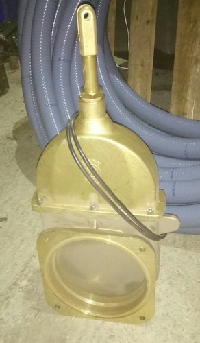 Brass gate valve slurry - mz,