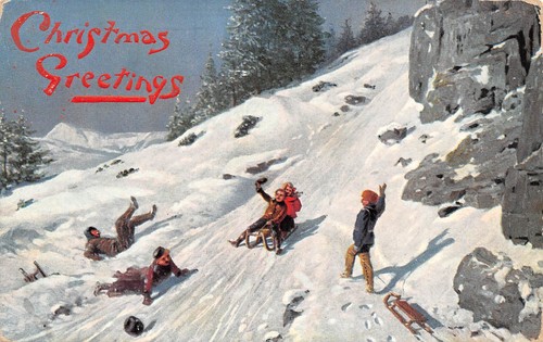 Postcard winter reign - , winter's