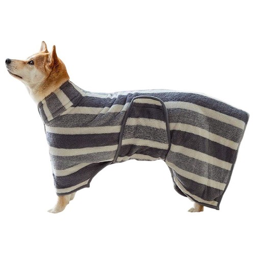 Dog bathrobe pet - bathrobe, drying