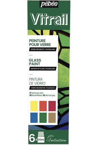 Pebeo vitrail glass - glass, painting