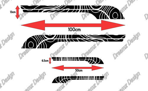 Motorhome stripes graphics - 4, x
