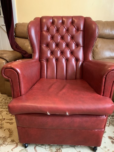 Chesterfield blood faux - chesterfield,