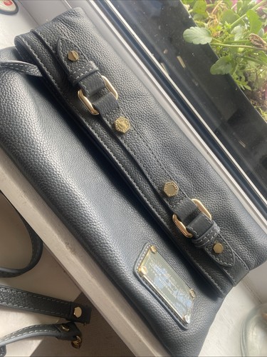 Grey soft leather marc - grey,