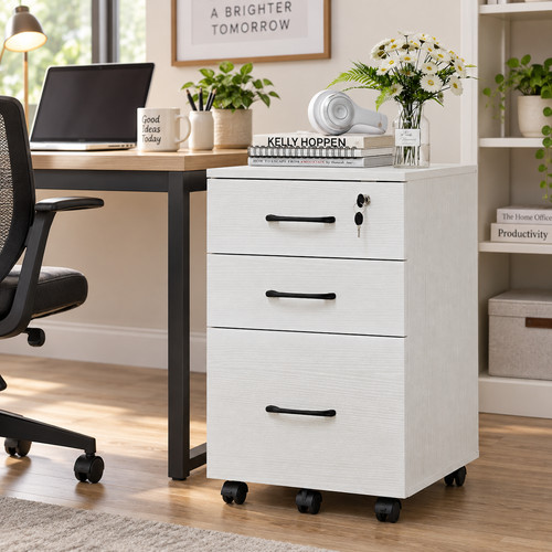 Filing cabinet white - filing, drawer