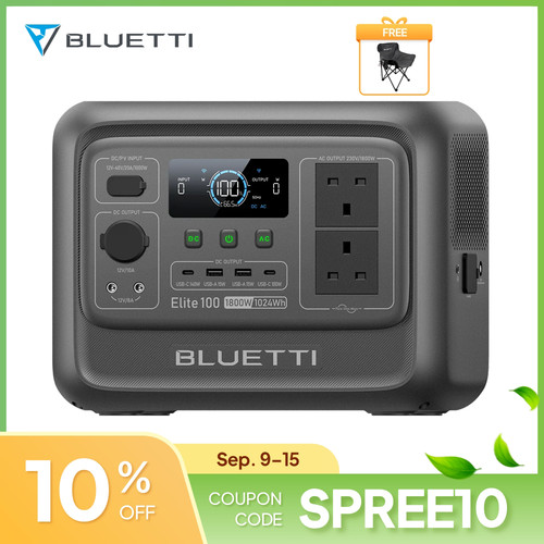 Bluetti elite 100 1024wh - 100, v2