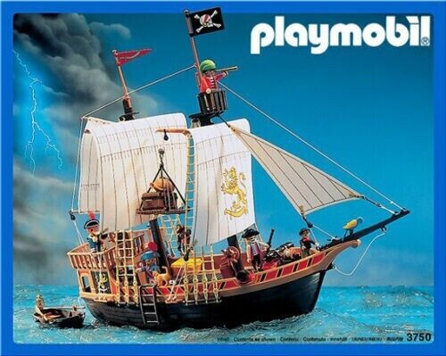 Playmobil pirate ship 3750 - playmobil,