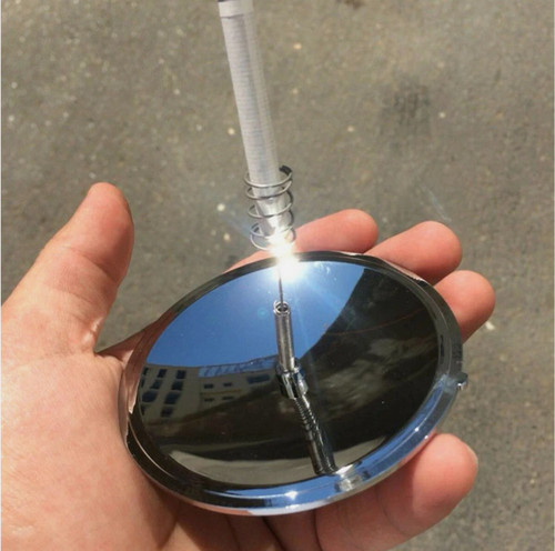 Solar parabolic mirror fire - parabolic,