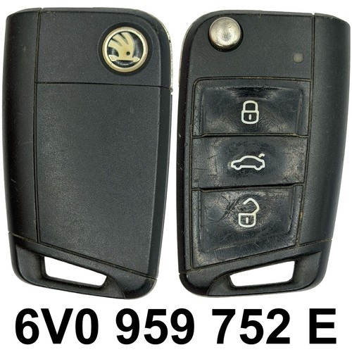 Genuine used skoda button - skoda, 3