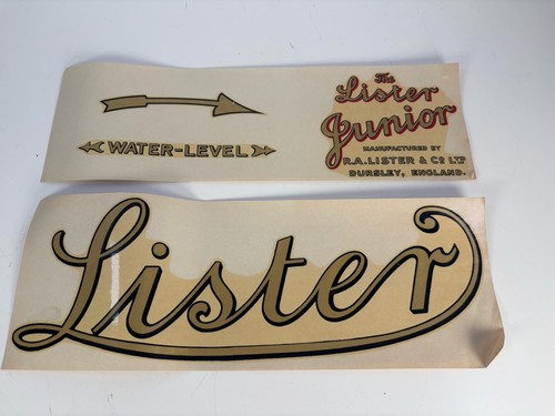 Lister junior - &,