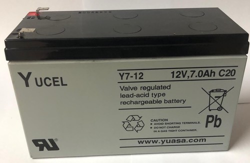 Yuasa yucell 12v 7ah - yuasa, y7-12