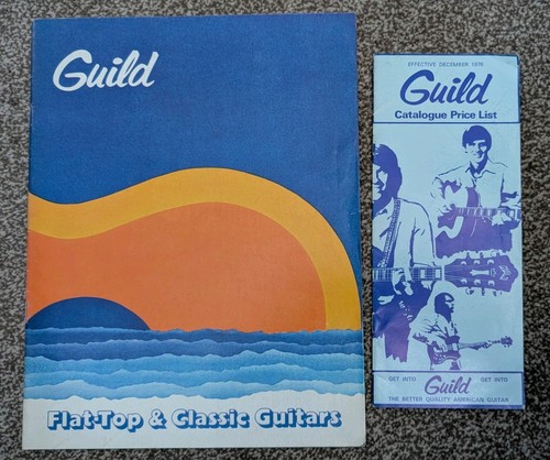 Guild guitar catalogue 1976 - guild,
