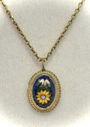 Vintage italian micro mosaic - vintage,