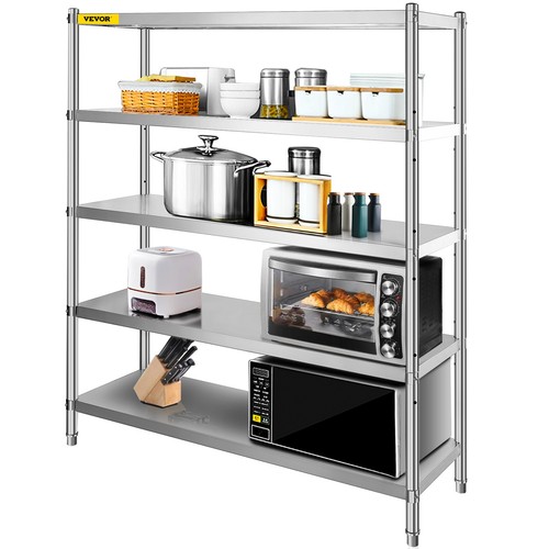 Vevor stainless steel shelving - stainless,