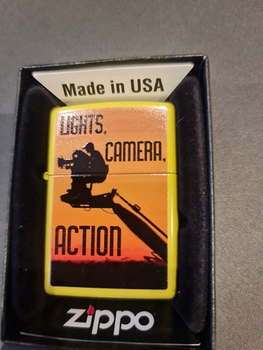 Collectable zippo camera man - zippo,
