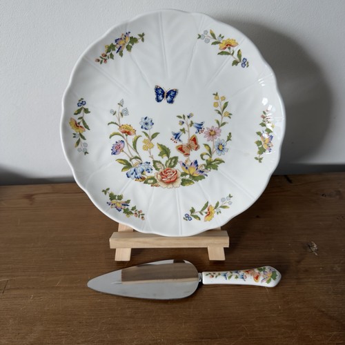 Aynsley cottage garden plate - aynsley,