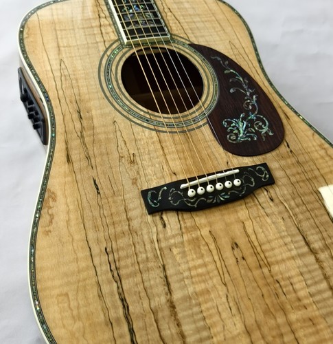 D45 style spalted maple - style,