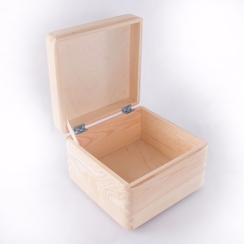 Square wooden storage - wooden,