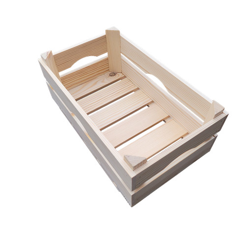 Wooden crate 34x20x13cm - wooden,