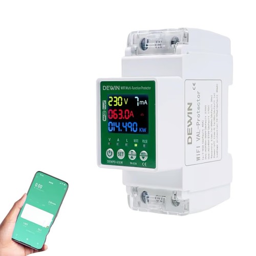 Electricity meter with - wi-fi,