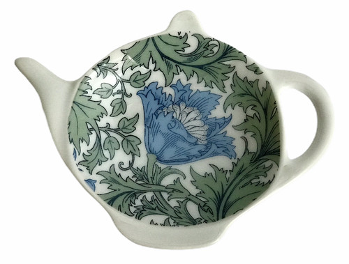 Ceramic blue anemone - ceramic,