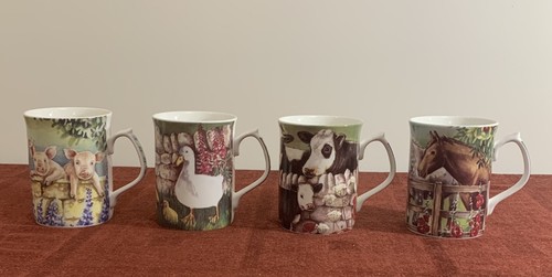 Fenton china farmyard - fenton,