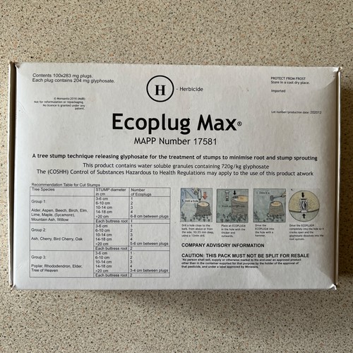 Ecoplug max tree stump killer - max,