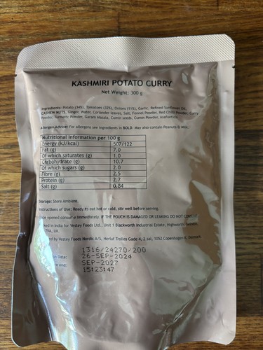 British army mod mre ration - mre,