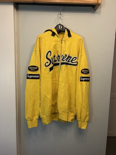 Supreme vanson leather zip - , up