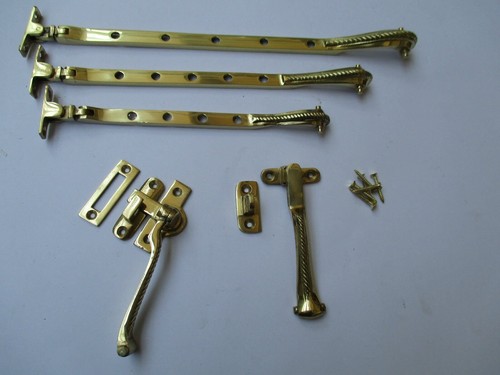 Rustic window stay fastener