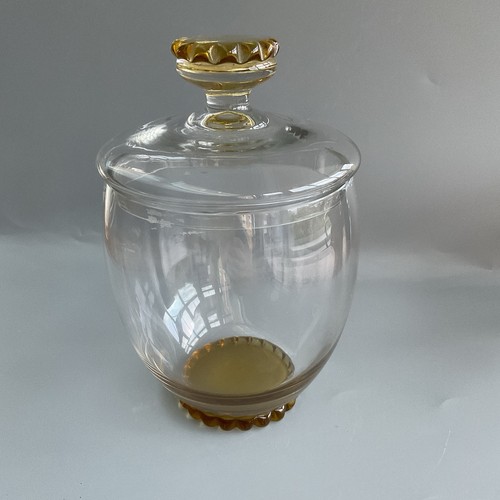 Vintage amber glass - amber,