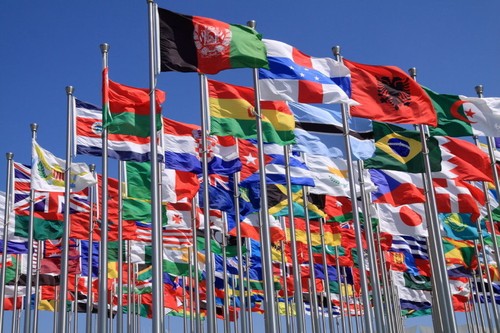 Courtesy flag 5ft - courtesy, 1.5ft
