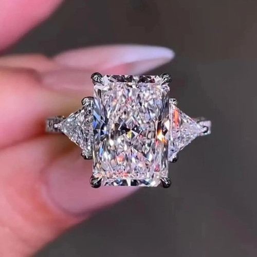4ct radiant real - 4ct,