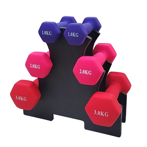 Neoprene dumbbells weights - dumbbells,