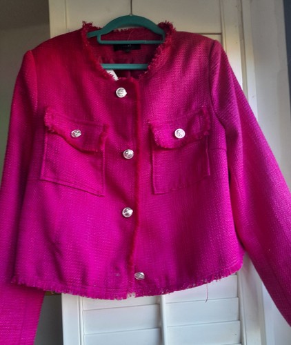 Next cerise textured - , boucle