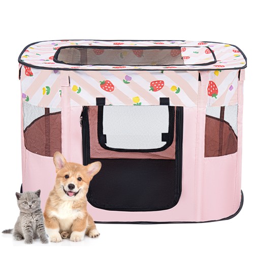 Foldable pet playpen portable - pet,