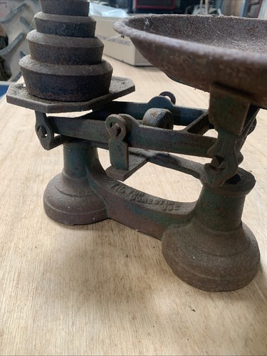 Vintage balance scales - balance,