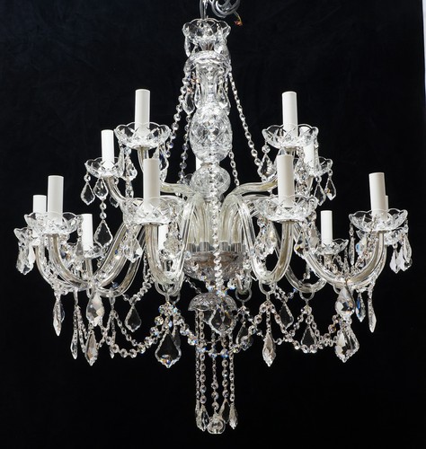 Chandelier georgian style - chandelier, 10+5
